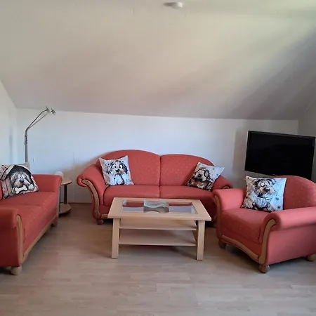 Fewo-wittland Mit Hund Im 埃克斯特塔尔